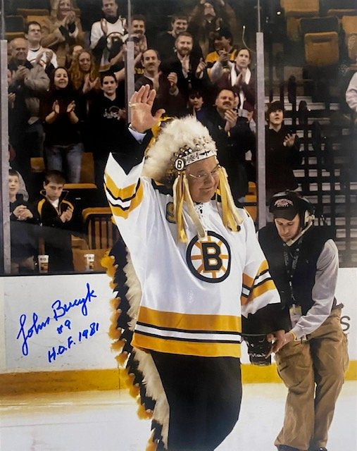 John Bucyk Autographed 8x10 Photo - 15