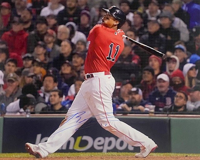 Rafael Devers Autographed 16x20 Photo- 14