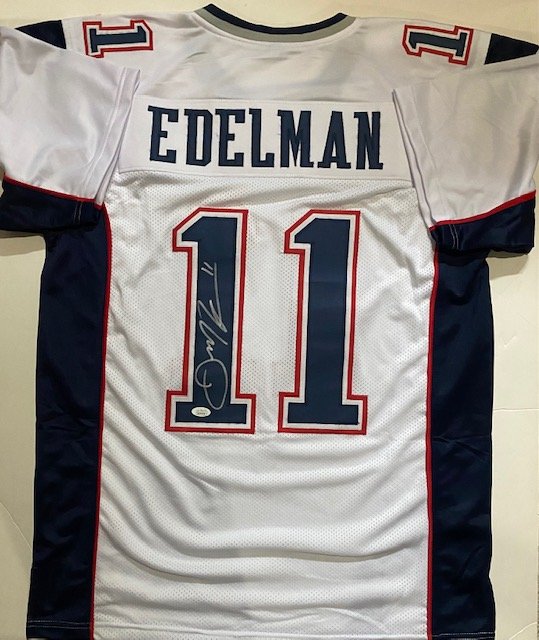 Julian Edelman Autographed Jersey - 01