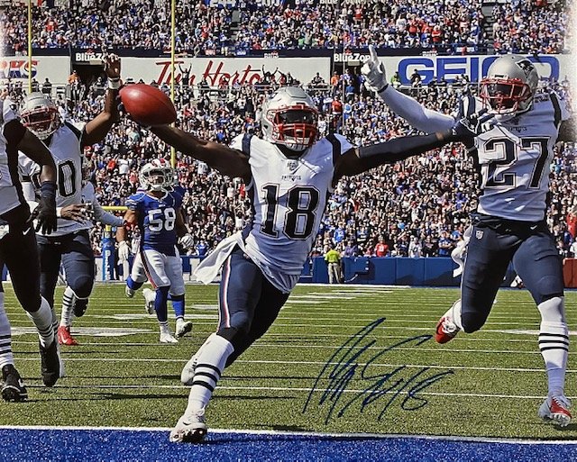 Matthew Slater Autographed 16x20 Photo - 06