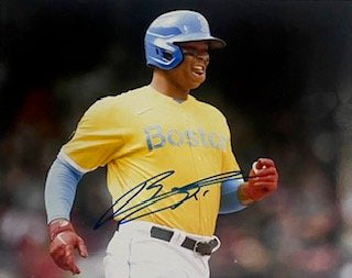 Rafael Devers Autographed 8x10 - 12