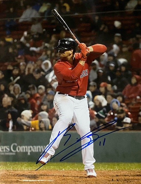 Rafael Devers Autographed 8x10-13