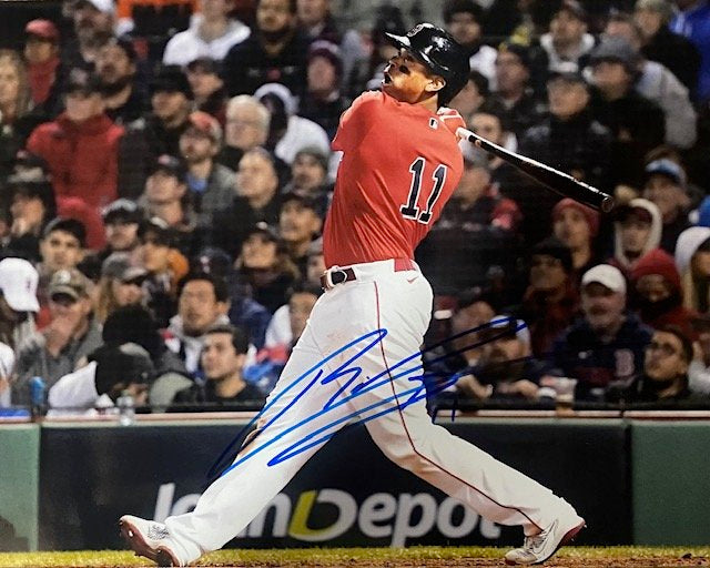 Rafael Devers Autographed 8x10-14