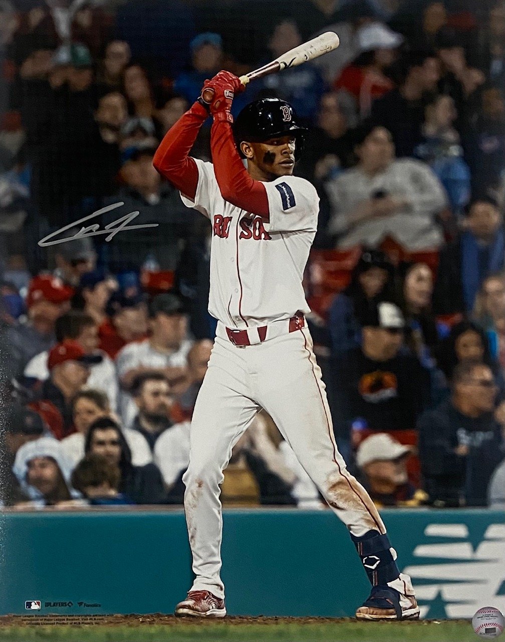 Ceddanne Rafaela Autographed 16x20 Photo-01