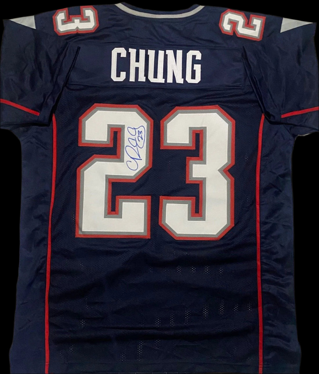 Patrick Chung Autographed Jersey-01