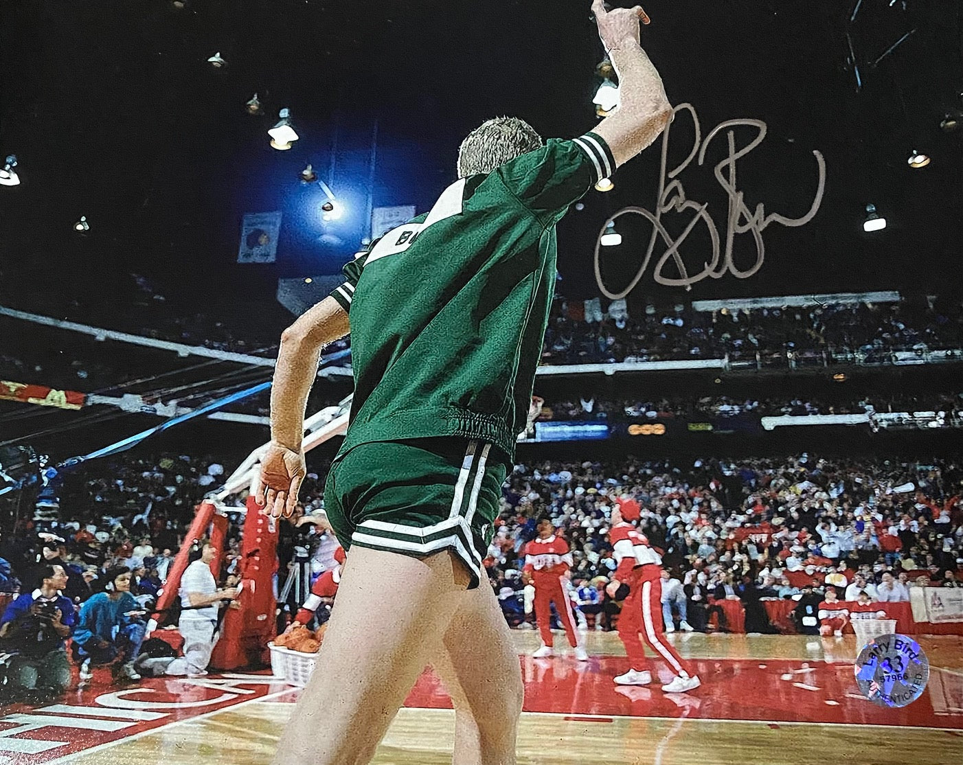 Larry Bird Autographed 8x10 Photo - 09