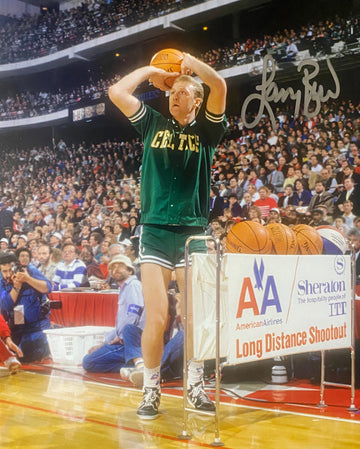 Larry Bird Autographed 8x10 Photo - 07