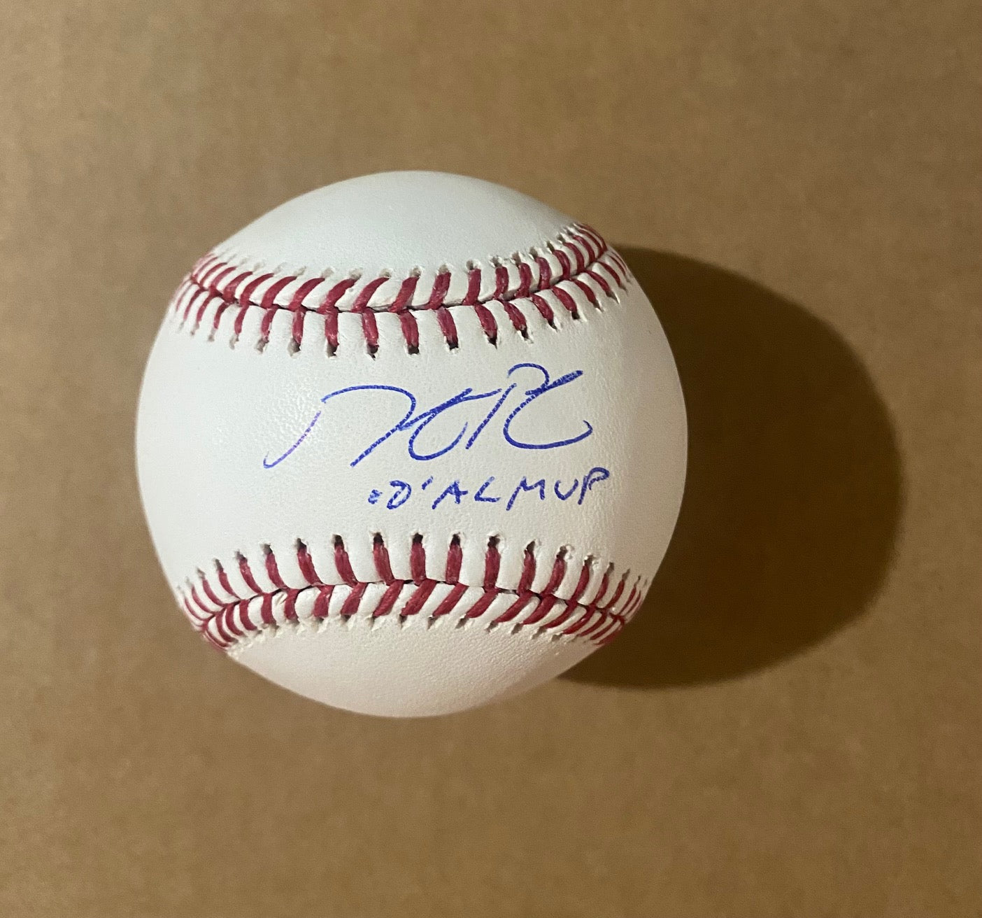 Dustin Pedroia Autographed Baseball- 03