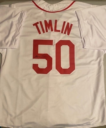 Mike Timlin Autographed Jersey- 01