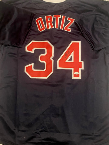 David Ortiz Autographed Jersey - 03