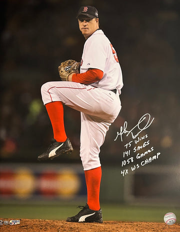Mike Timlin Autographed 16x20 Photo - 02