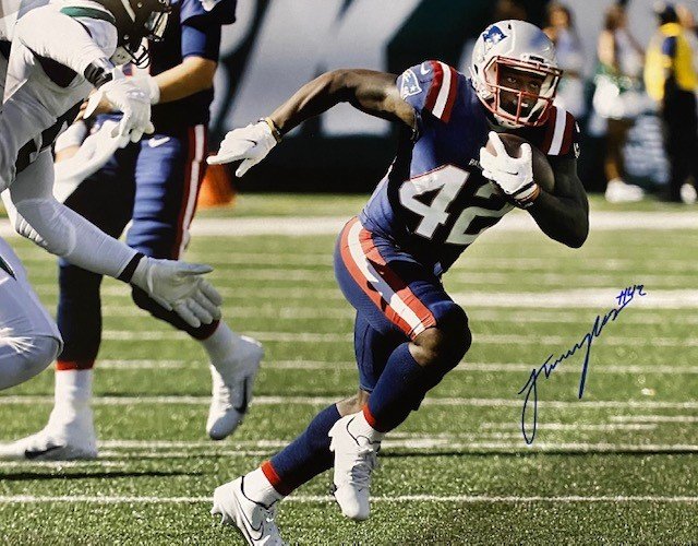 J.J. Taylor Autographed 16x20 Photo - 02