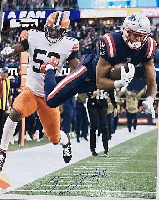 Jakobi Meyers Autographed 16x20 Photo - 02