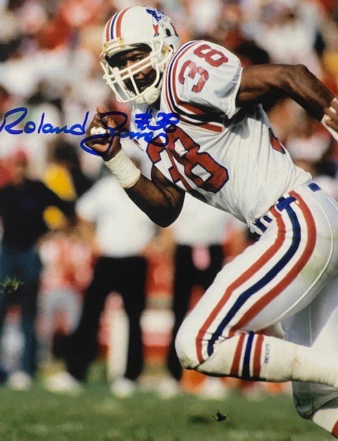 Roland James Autographed 8x10 Photo - 02