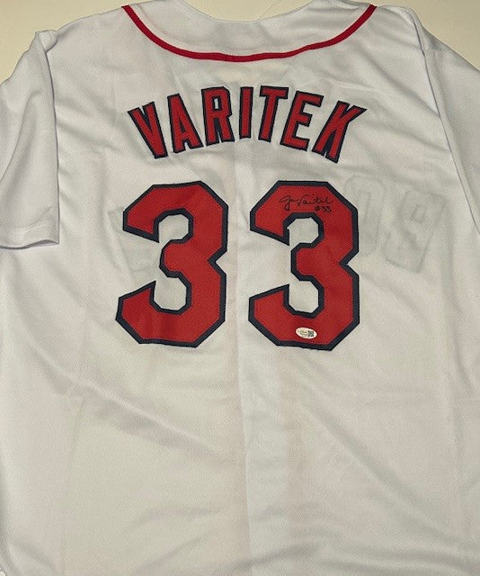 Jason Varitek Autographed Jersey - 01