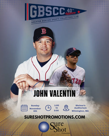 John Valentin Public Autograph Signing: SUNDAY 11/8/2026