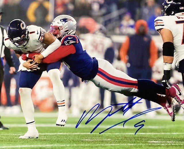 Matthew Judon Autographed 8x10 Photo - 04