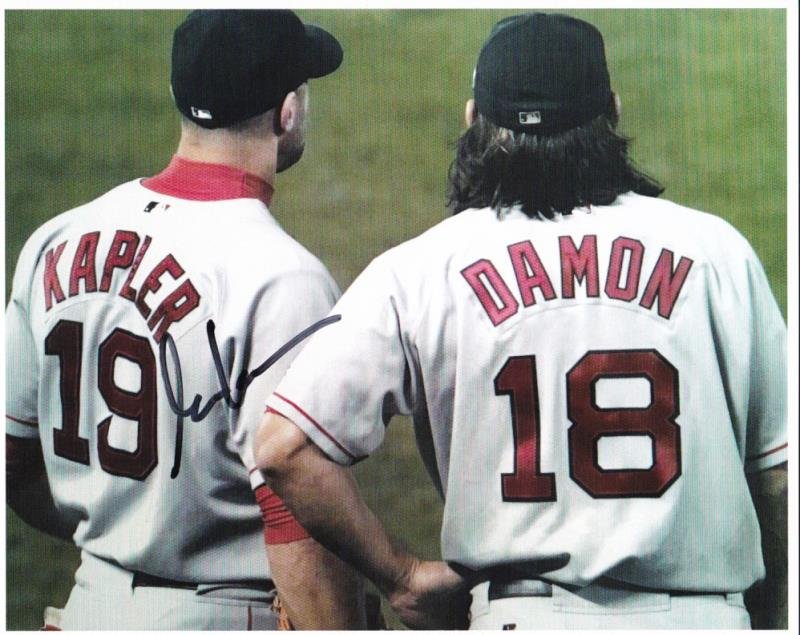 Gabe Kapler Autographed 8x10 Photo - 04