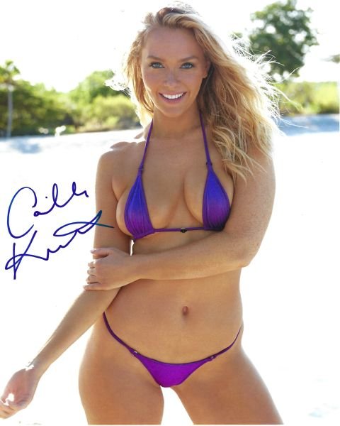 Camille Kostek Autographed 8x10 Photo