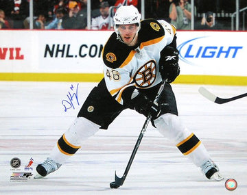 David Krejci Autographed 16x20 Photo