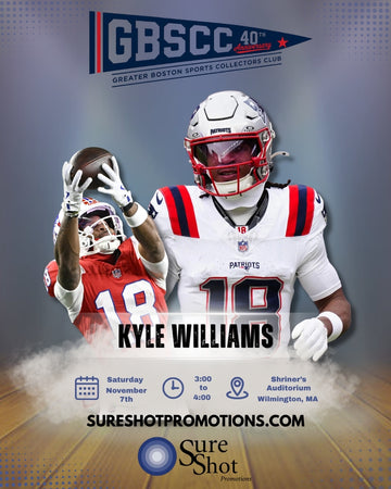 Kyle Williams Public Autograph Signing: SATURDAY 11/7/2026