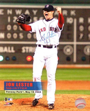 Jon Lester Autographed 8x10 Photo