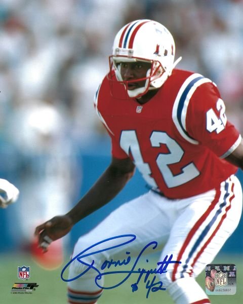 Ronnie Lippett Autographed 8x10 Photo