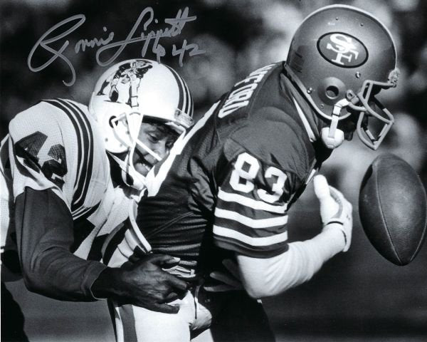 Ronnie Lippett Autographed 8x10 Photo