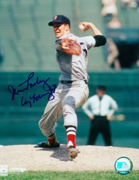 Jim Lonborg Autographed 8x10 Photo