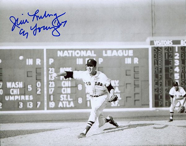 Jim Lonborg Autographed 8x10 Photo