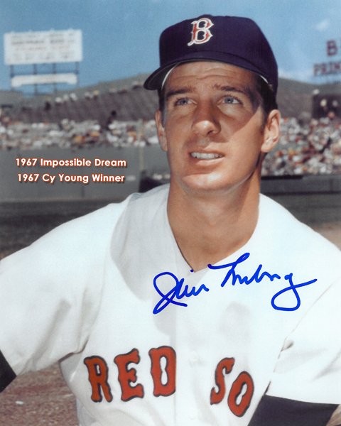 Jim Lonborg Autographed 8x10 Photo - 18