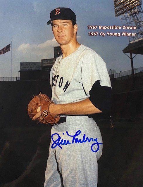 Jim Lonborg Autographed 8x10 Photo