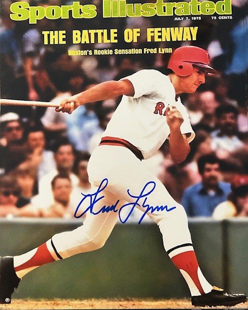 Fred Lynn Autographed 8x10 Photo - 01