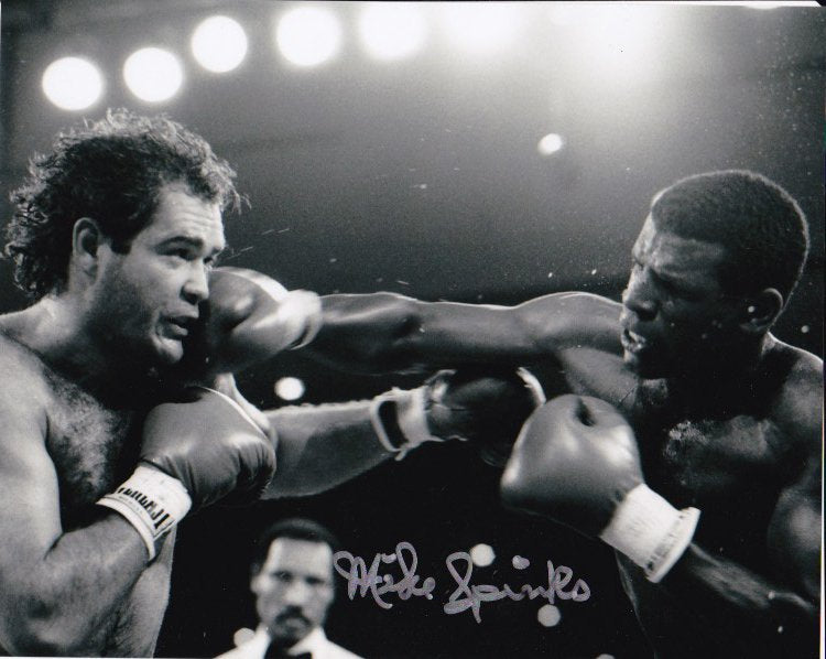 Michael Spinks Autographed 16x20 Photo