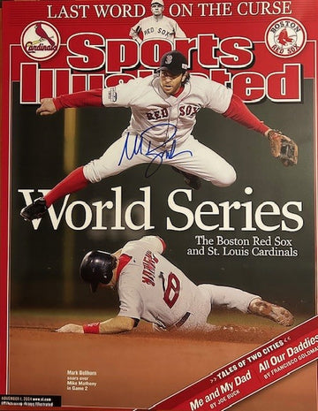 Mark Bellhorn signed World Series 16x20