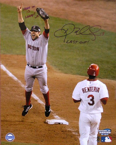 Doug Mientkiewicz Autographed 16x20 Photo