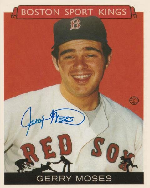 Jerry Moses Autographed 8x10 Photo - 01