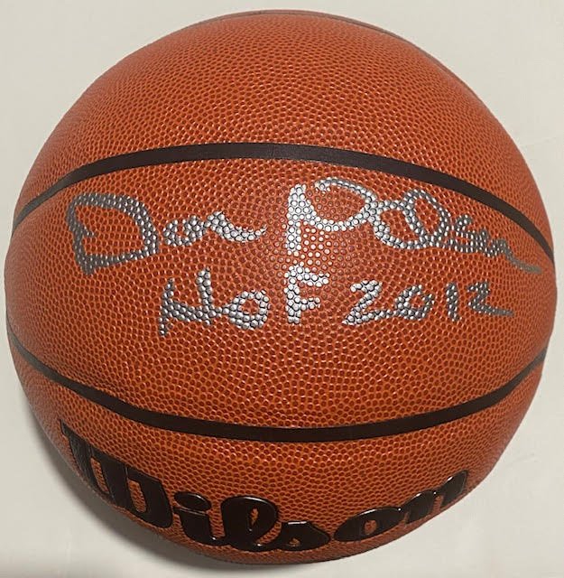 Don Nelson Autographed Basketball