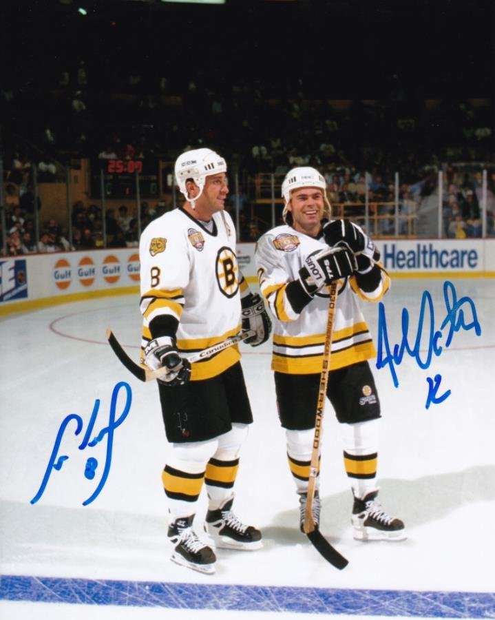 Adam Oates and Cam Neely Autographed 16x20 Photo