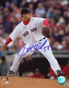 Jonathan Papelbon Autographed 16x20 Photo