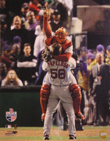 Jonathan Papelbon Autographed 16x20 Photo