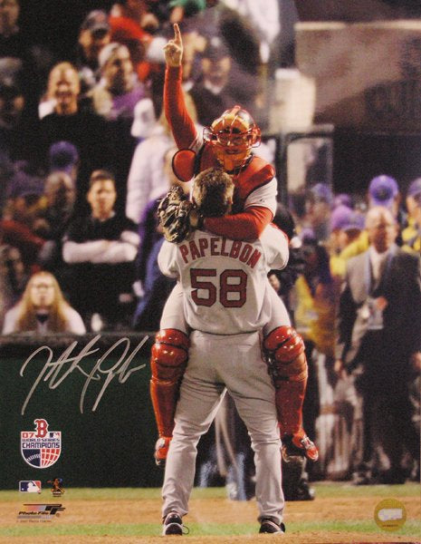 Jonathan Papelbon Autographed 16x20 Photo