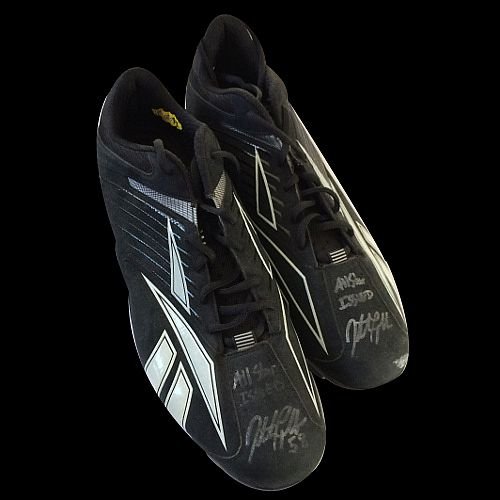 Jonathan Papelbon Autographed Game Issued All Star Cleats