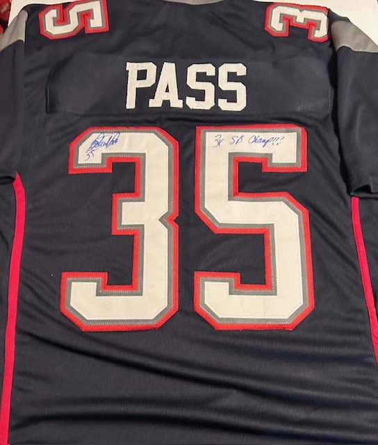 Patrick Pass Autographed Jersey - 01