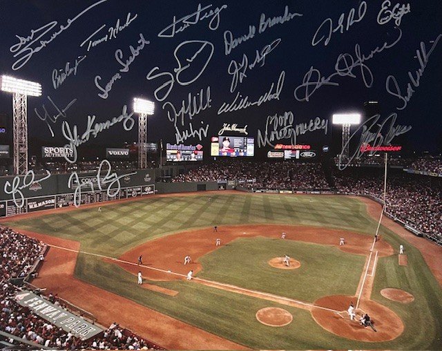 Red Sox Alumni Autographed 16x20 Photo