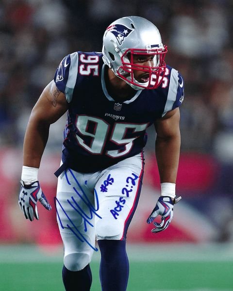 Derek Rivers Autographed 16x20 Photo - 01