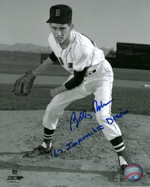 Billy Rohr Autographed 8x10 Photo - 02