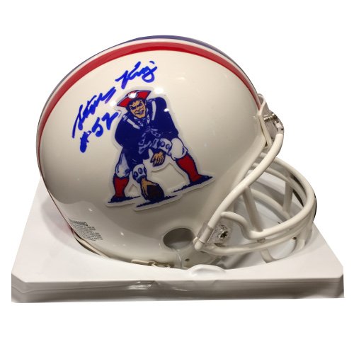 Steve King Autographed Mini Helmet