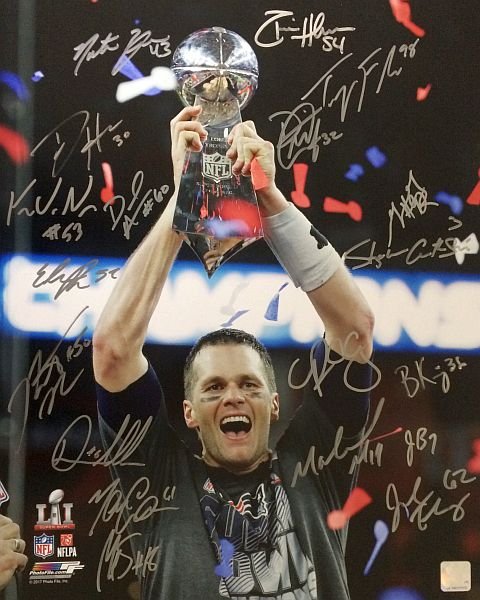 Super Bowl 51 Autographed 16x20 Photo 05