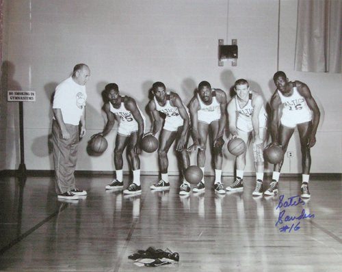 Satch Sanders Autographed 16x20 Photo - 03